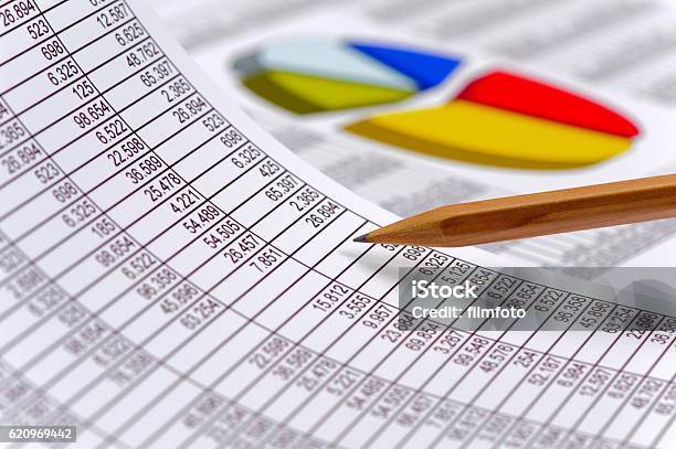 Financial Business Calculation Stock Photo - Download Image Now - Spreadsheet, Budget, Home Finances