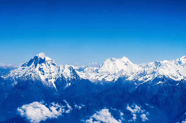 Aerial view of Himalaya