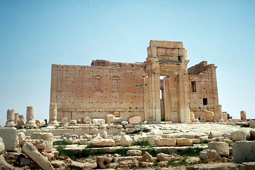 Temple of Baal in Palmyra, Syria.
