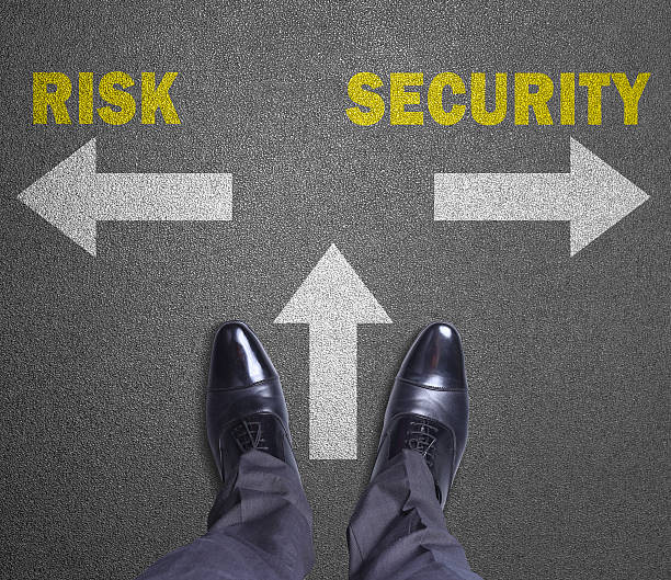 istock Decision to make at the dirty wall, Risk or Security 620974738