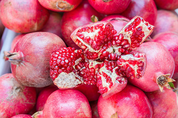 istock Pomegranates on the market 620974938