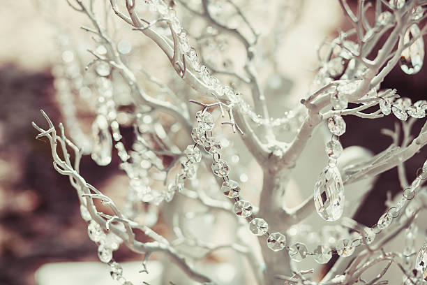 istock elegantly tasteful decorated with crystals wedding decorate tree, summer, vintage 620975770