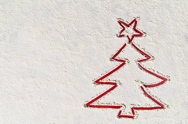 istock Christmas background with fresh snow texture. Image taken from above 620975814