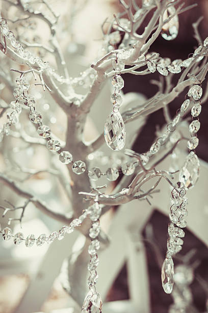 istock elegantly tasteful decorated with crystals wedding decorate tree, summer, vintage 620975892