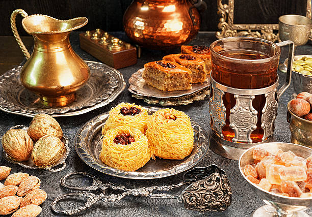 istock Large set of Eastern, Arab, Turkish sweets 620978620