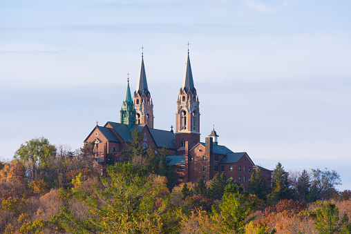 Holy Hill National Shrine of Mary church located in Wisconsin