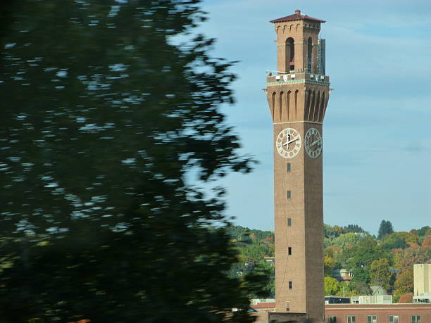 Waterbury Clock Tower, Waterbury, Connecticut stock photo