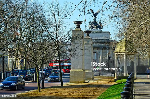 Foto de Reino Unidolondres e mais fotos de stock de Arco Wellington - Arco Wellington, Arquitetura, Fotografia - Imagem