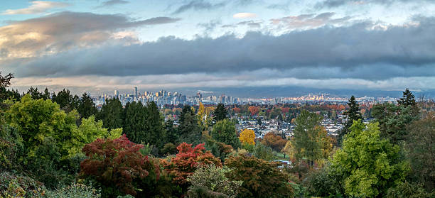 istock Vancouver city at sunset in autumn 620989064