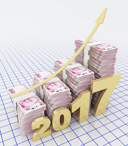 istock Increasing value of Turkish Lira in 2017 620989892