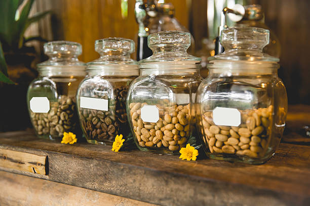 バリエーションコーヒー豆 - coffee bean coffee crop espresso mocha ストックフォトと画像