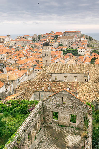 istock Damage from War Visible in Dubrovnik Old Town 620995212