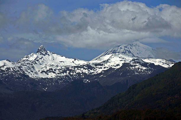 istock Lanin volcano, Cerro Quinquilil, Andes mountain range 620995498