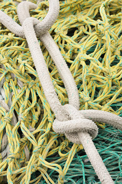 istock Ropes Nets Rigging Tied Nautical Equipment 620995566