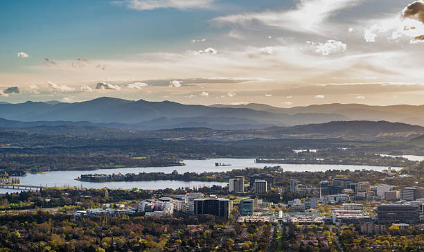 View of Canberra city View of Canberra city canberra photos stock pictures, royalty-free photos & images