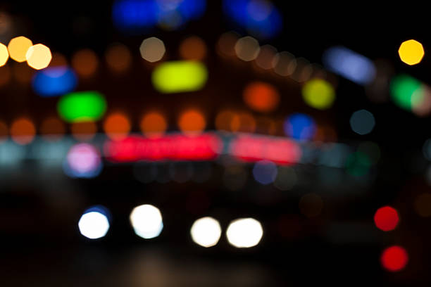 istock Blurred lights. Night in the city. 621110862