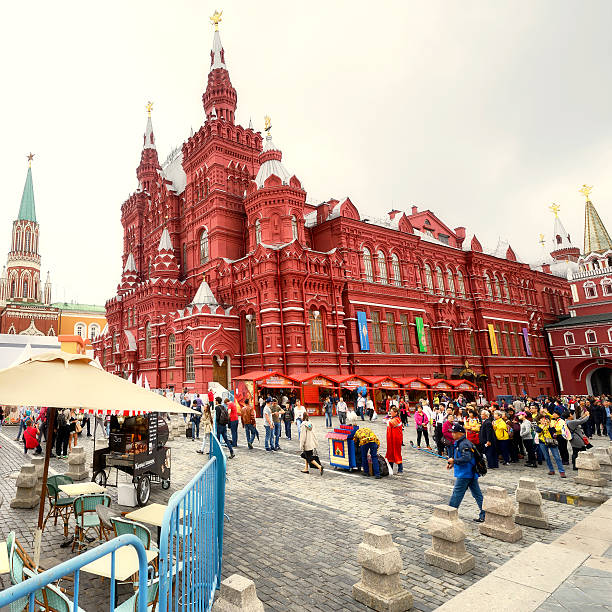 istock Tourists on Red Square, Moscow 621112160