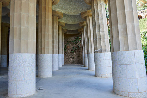 Park Güell is a huge garden with unique architectural elements made by the singular architect Antonio Gaudi.