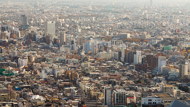 istock Tokyo residence area, city downtown 621114618