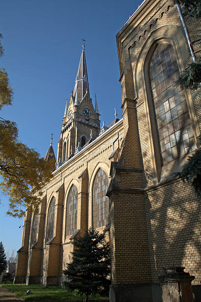 istock Roman catholic church, Backa Topola, Serbia 621118246