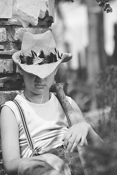 istock Little country boy 621118548