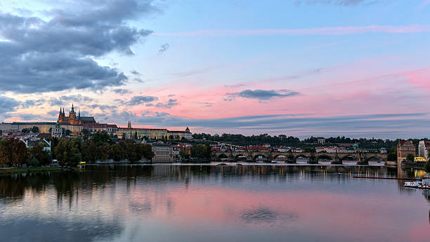 istock The view from the river Vltava at Charles Bridge 621121038