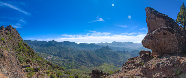 Gran Canaria, Caldera de Tejeda, Rock formations close to Cuevas de Caballero