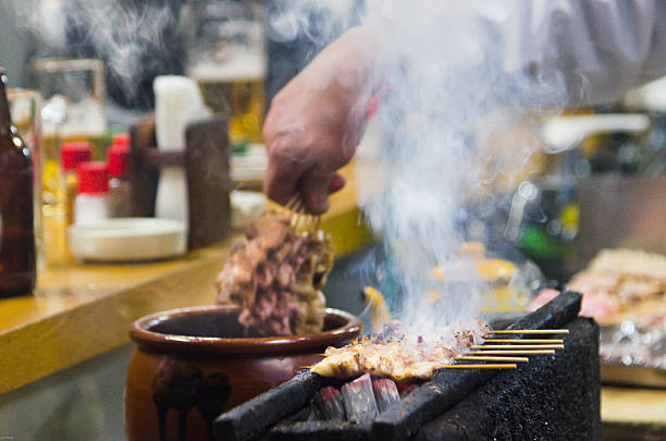 istock Yakiton pig skewers 621124908