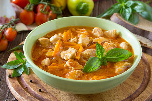 istock Traditional hot ragout with meat 621125026