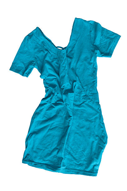 istock Crumpled dress isolated 621127504