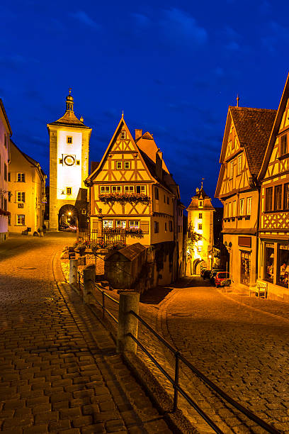 istock Rothenburg ob der Tauber Night 621127886
