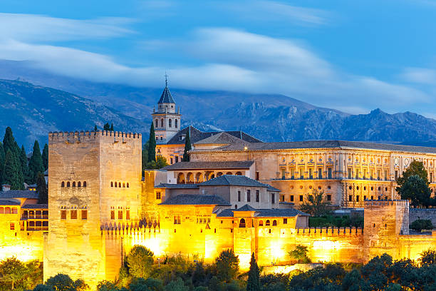 istock Alhambra at sunset in Granada, Andalusia, Spain 621128032