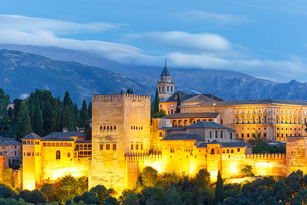 istock Alhambra at sunset in Granada, Andalusia, Spain 621128290