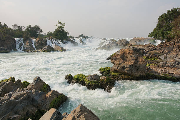 istock Khone Phapheng Waterfalls, Laos, Asia 621139034