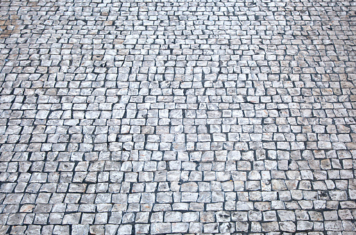 Cobblestone floor background