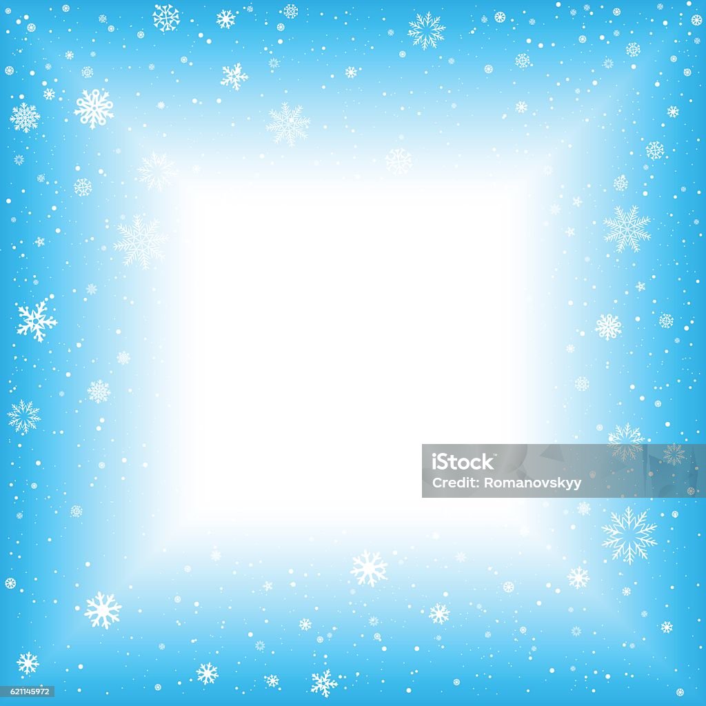 Snow Square Format Snow Square Abstract Background Stock Illustration - Download Image Now ...
