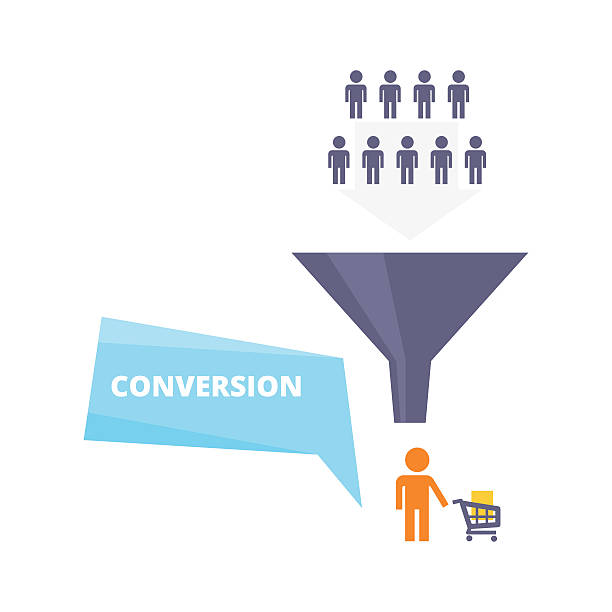 Conversion Process Drawing Sales Conversions Stock Photos, Pictures & Royalty-Free Images - iStock
