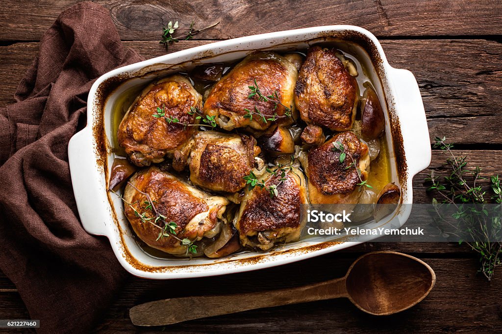 Cuisses de poulet - Photo de Poulet - Viande blanche libre de droits