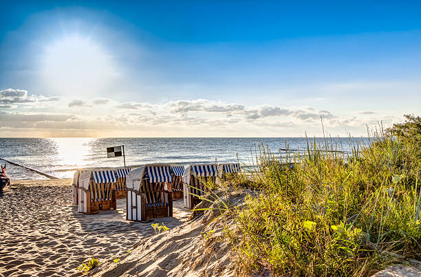 istock Morning sun at the beach 621228828