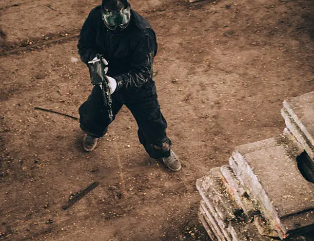Photo of Paintball Player