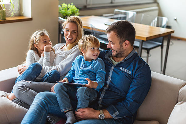 istock Enjoying movie time 621229730