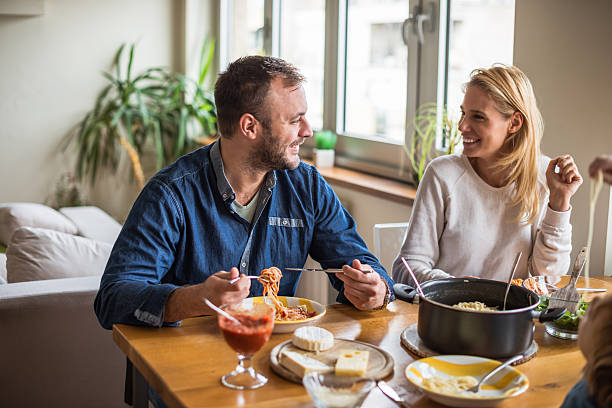 istock Enjoying a lunch together 621229958