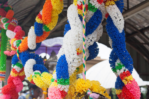 istock Colorful Thai garland 621231708