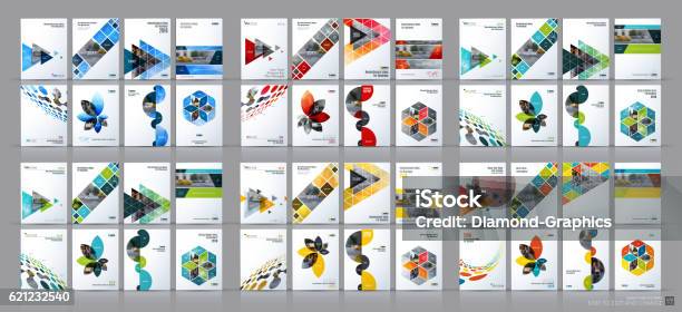 Business Vector Mega Set Brochure Template Layout Cover Design Stock Illustration - Download Image Now