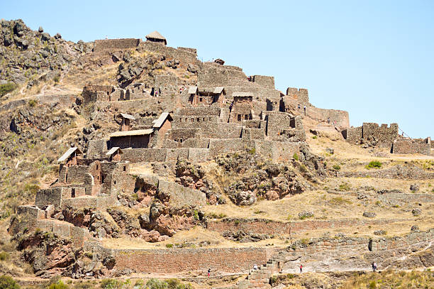 istock Inca Ruins in the Sacred Valley - Pisac, Peru 621237684