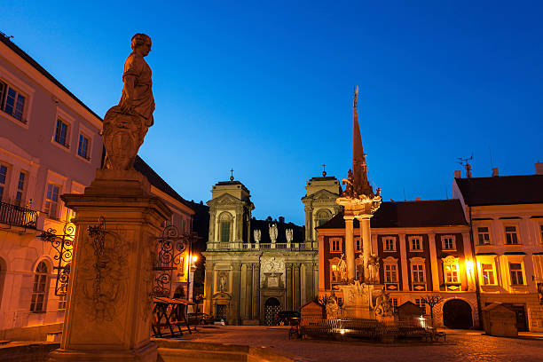 istock St. Anne's Church on Main Square in Mikulov. Mikulov 621238014