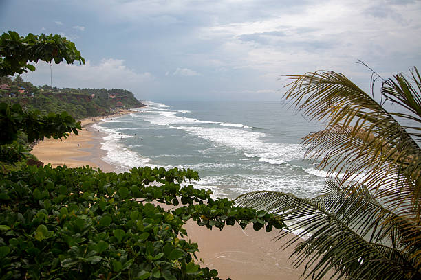 istock Varkala beach in Kerala state, India 621238966