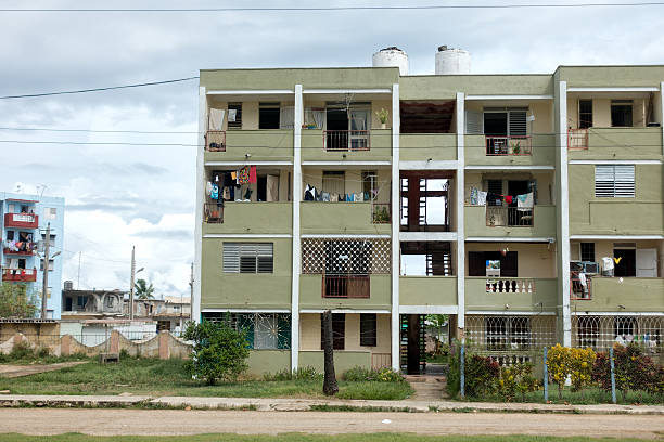 istock Residential Apartment Building in Cuba 621240270