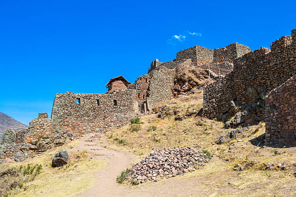 istock Inca Ruins in the Sacred Valley - Pisac, Peru 621243598