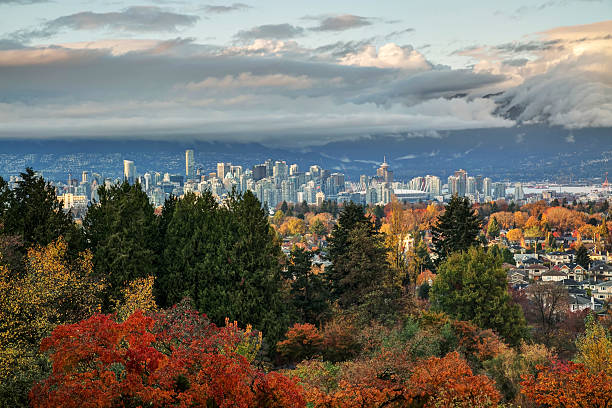 istock Vancouver city view in autumn 621247826